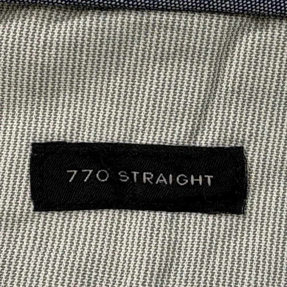 J. Crew 770 Straight-Fit Stretch Pants in Chambray | Size 32x30